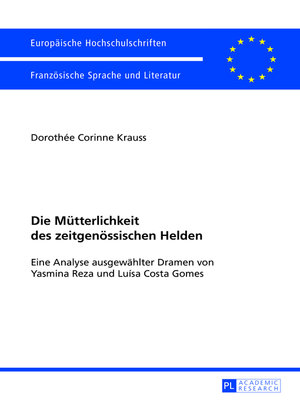 cover image of Die Muetterlichkeit des zeitgenoessischen Helden